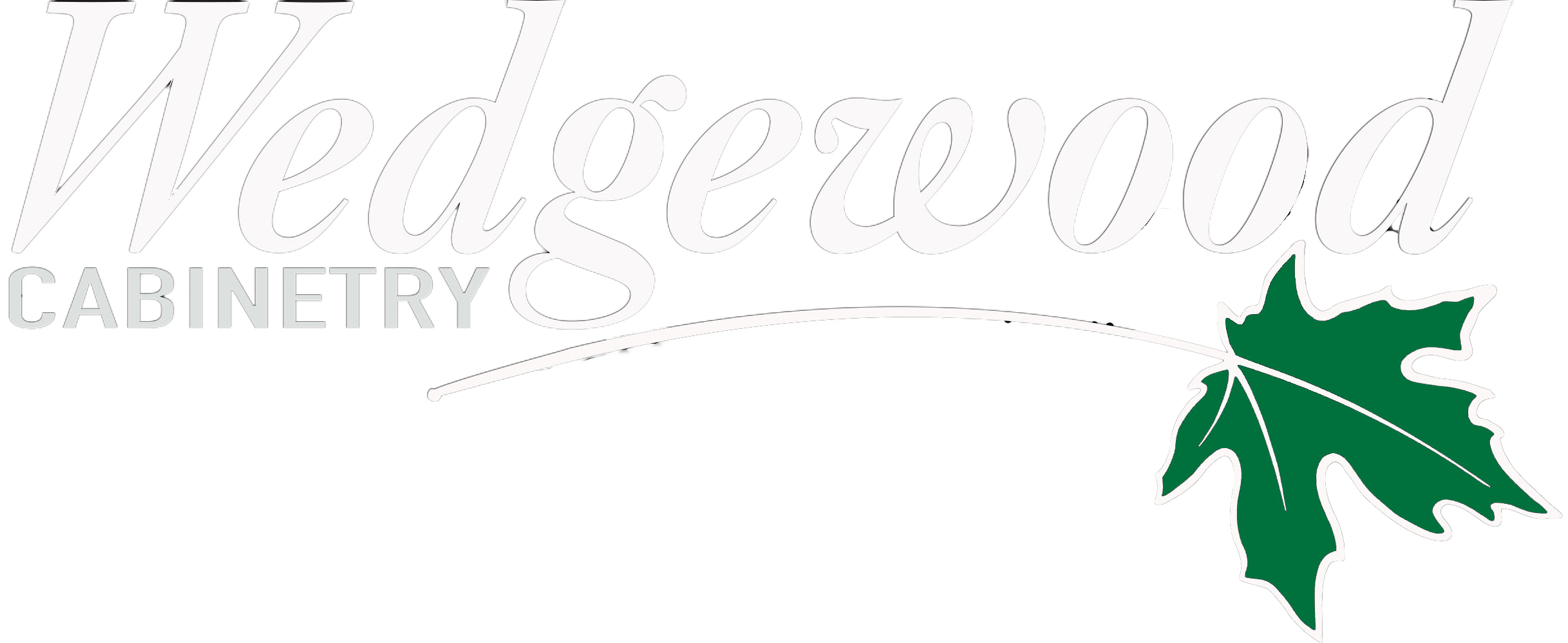 Wedgewood Cabinetry Logo White